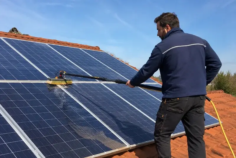 Nettoyage et entretien de panneaux solaires à Seltz
